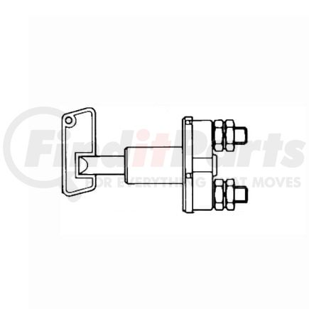 002843013 by HELLA - Battery Cut-Off Switch