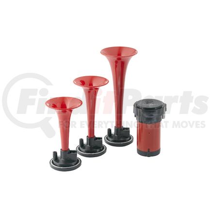 HELLA 003001981 Accessory Horn Horn Kit Air 3-Trumpet Melody