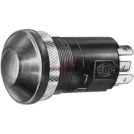 003916011 by HELLA - Hazard Flasher Switch - Push Type - Red 12V