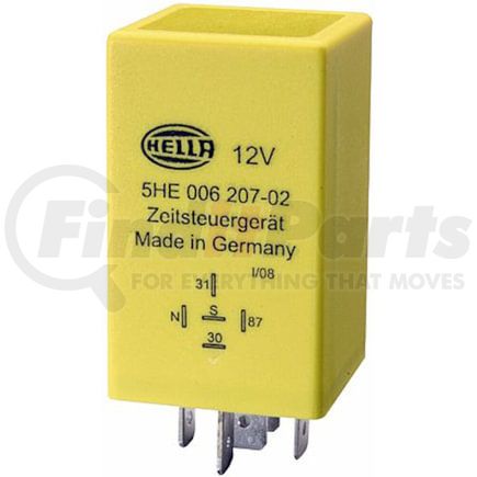 006207027 by HELLA - Timer Module JD 12V 10A 5SEC