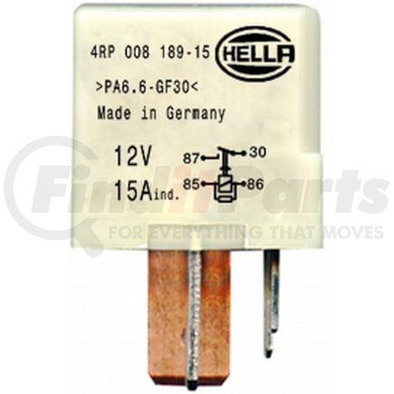 008189151 by HELLA - Fuel Pump Relay