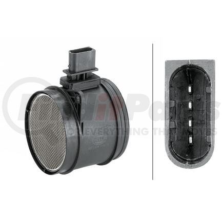 009149161 by HELLA - Air Mass Sensor, 4-Pin Connector, Bolted