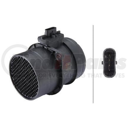 009149441 by HELLA - Air Mass Sensor, 4-Pin Connector, Pipe-Neck