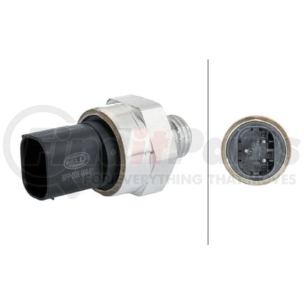 009409611 by HELLA - Sensor, exhaust pressure - 3-pin connector - Screw Connection