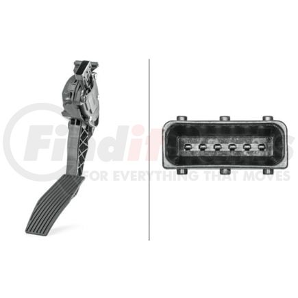 009765741 by HELLA - Accelerator Pedal Sensor 6PV