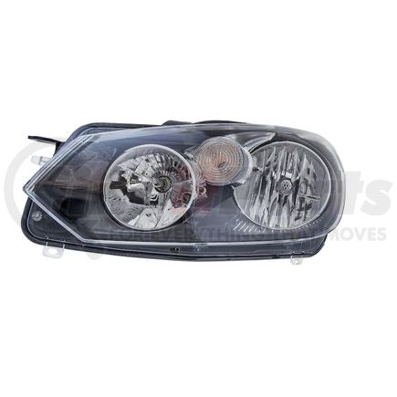 009901251 by HELLA - Headlamp Lefthand Volkswagen Golf Hatchback/GTI 10-13