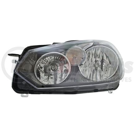 010310071 by HELLA - Headlamp Lefthand SAE Volkswagen Jetta Wagen 10-14