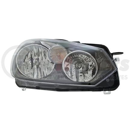 010310081 by HELLA - Headlamp Righthand SAE Volkswagen Jetta Wagen 10-14