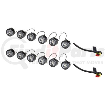 010458731 by HELLA - LED Day Flex 6 Lamp Kit DRL/P0 MV