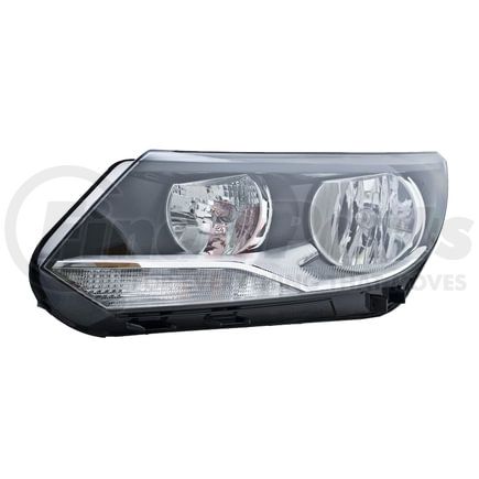 010749251 by HELLA - Headlamp Lefthand Volkswagen Tiguan 12-13