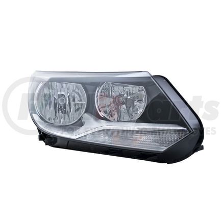 010749261 by HELLA - Headlamp Righthand Volkswagen Tiguan 12-13