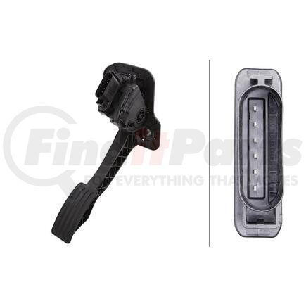 010946211 by HELLA - Accelerator Pedal Position Sensor, for Left-Hand Drive Vehicles, Manual Transmission