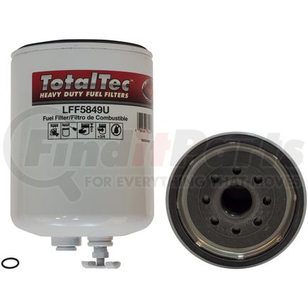 LFF5849U by LUBER-FINER - Luberfiner LFF5849U MD/HD Spin-on Oil Filter