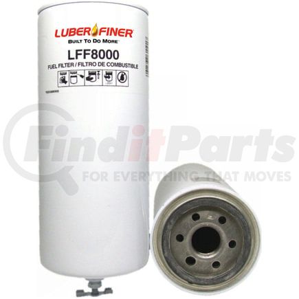 LFF8000 by LUBER-FINER - Luberfiner LFF8000 4" Spin-on Fuel Filter