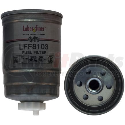 LFF8103 by LUBER-FINER - Luberfiner LFF8103 4" Spin-on Oil Filter