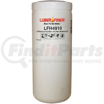 LFH4910 by LUBER-FINER - Luberfiner LFH4910 Hydraulic Filter