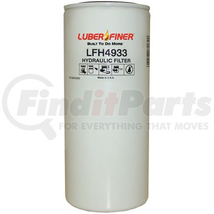 LFH4933 by LUBER-FINER - Luberfiner LFH4933 Hydraulic Filter Element