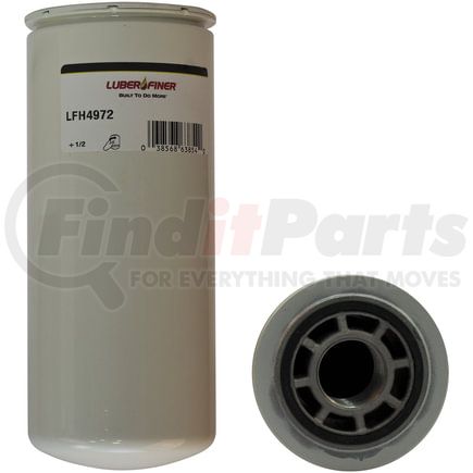 LFH4972 by LUBER-FINER - Luberfiner LFH4972 Hydraulic Filter Element