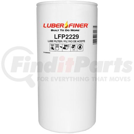 LFP2229 by LUBER-FINER - Luberfiner LFP2229 MD/HD Spin-on Oil Filter