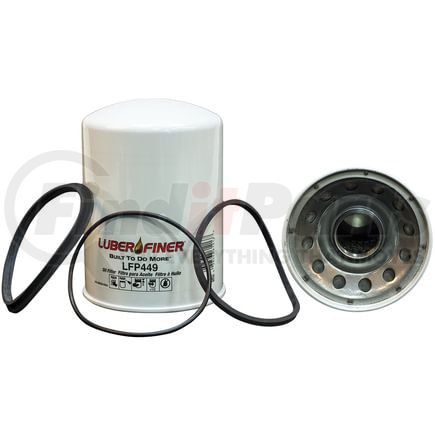 LFP449 by LUBER-FINER - Luberfiner LFP449 MD/HD Spin-on Oil Filter