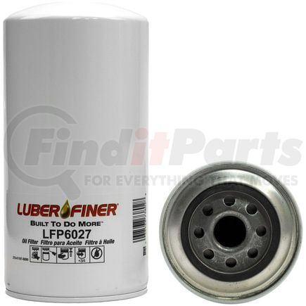 LFP6027 by LUBER-FINER - Luberfiner LFP6027 MD/HD Spin-on Oil Filter