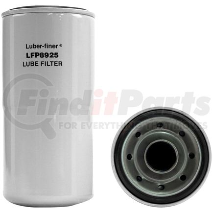 LFP8925 by LUBER-FINER - Luberfiner LFP8925 MD/HD Spin-on Oil Filter