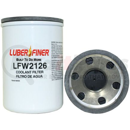 LFW2126 by LUBER-FINER - Luberfiner LFW2126 4" Spin-on Coolant Filter