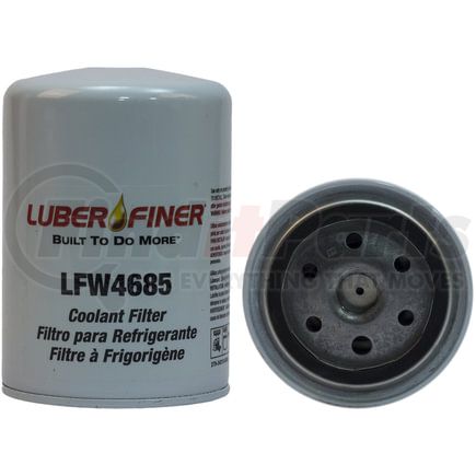 LFW4685 by LUBER-FINER - Luberfiner LFW4685 4" Spin-on Coolant Filter