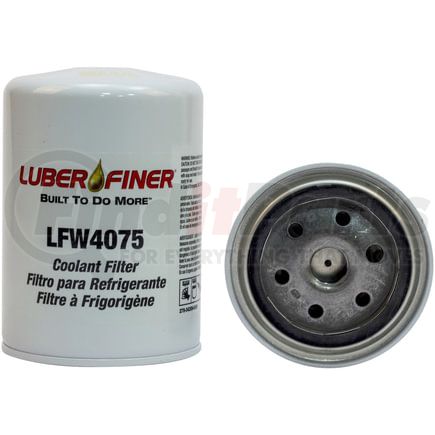 LFW4075 by LUBER-FINER - Luberfiner LFW4075 4" Spin-on Coolant Filter