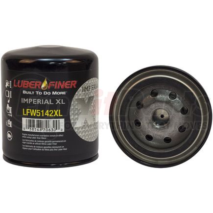 LFW5142XL by LUBER-FINER - Luberfiner LFW5142XL 4" Spin-on Oil Filter