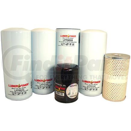 LK296V by LUBER-FINER - Luberfiner LK296V Oil Filter Kit