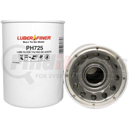 PH725 by LUBER-FINER - Luberfiner PH725 MD/HD Spin-on Oil Filter