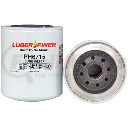 PH6715 by LUBER-FINER - Luberfiner PH6715 MD/HD Spin-on Oil Filter