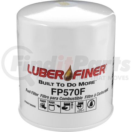 FP570F by LUBER-FINER - Luberfiner FP570F 4" Spin-on Fuel Filter