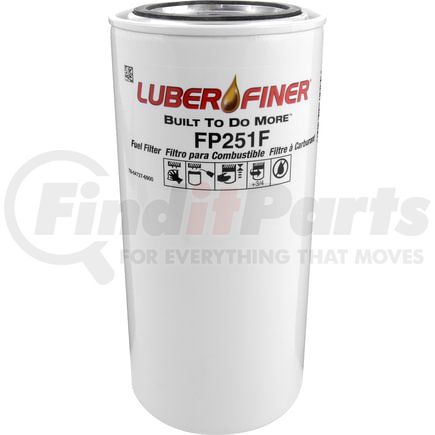 FP251F by LUBER-FINER - Luberfiner FP251F 4" Spin-on Fuel Filter