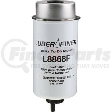 L8868F by LUBER-FINER - Luberfiner L8868F Oil Filter Element