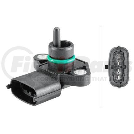 358152211 by HELLA - Sensor, boost pressure - 4-pin connector - Bolted