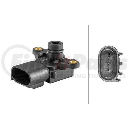 358152241 by HELLA - Sensor, boost pressure - 3-pin connector - Bolted