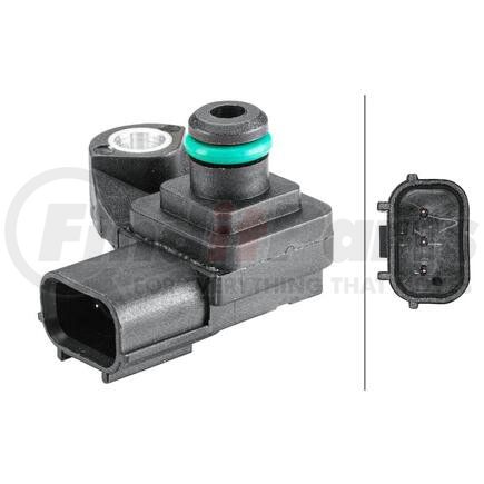 358152361 by HELLA - Sensor, boost pressure - 3-pin connector - Bolted