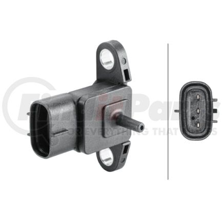 358152371 by HELLA - Sensor, boost pressure - 3-pin connector - Bolted