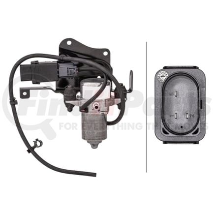 358157001 by HELLA - Power Brake Booster Vacuum Pump