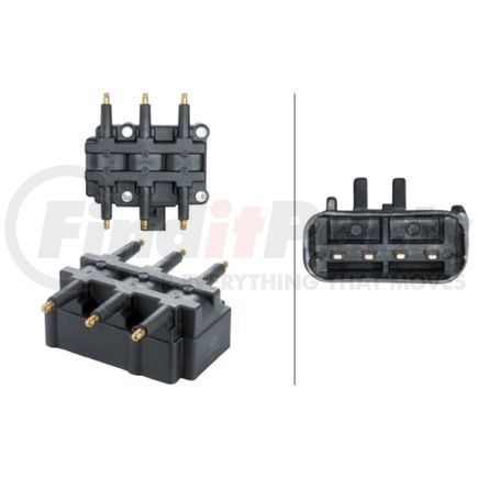 358168241 by HELLA - Ignition Coil