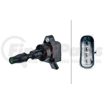 358168761 by HELLA - Direct Ignition Coil