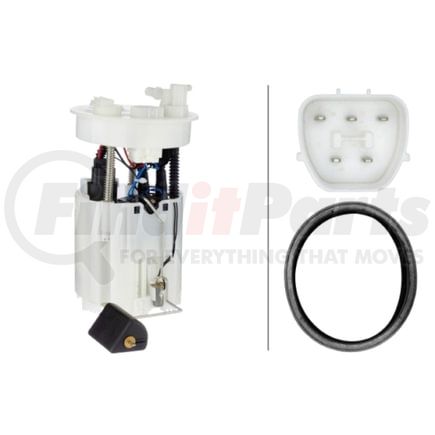 358302261 by HELLA - Fuel Pump and Sender Assembly