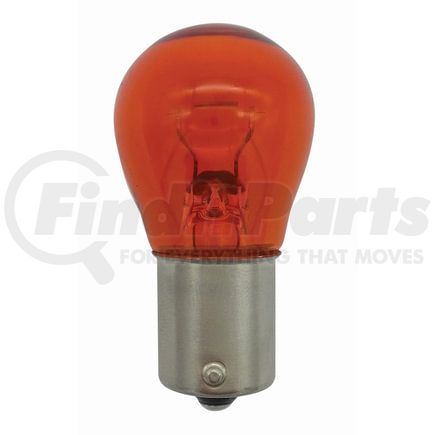 7506ATB by HELLA - BULB 12V 21W BA15s S8 AMBER          8GA