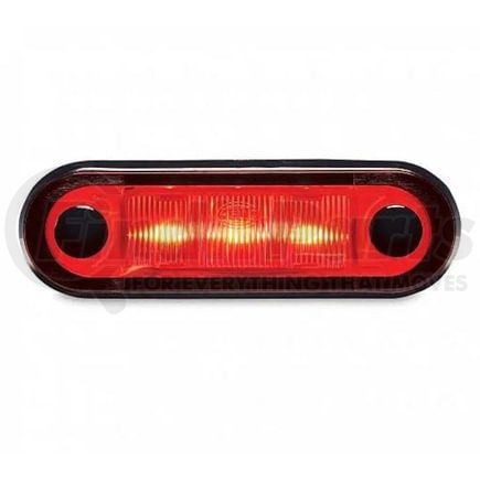 959657207 by HELLA - LAMP S/CL MKR 9657 LED RED 12V SAE