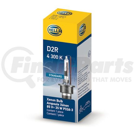 D2R 4300 K by HELLA - HELLA D2R 4300 K Standard Series Xenon Light Bulb