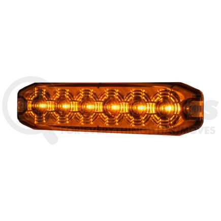 H22897001 by HELLA - Warning Light - Mini, 10-14V, LED, Amber, 21 Patterns, 1-7/64 in. (Flashing Pattern, MST6E)