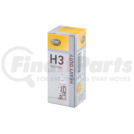 H3-24V by HELLA - HELLA H3 24V Standard Series Halogen Light Bulb