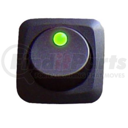 H61923001 by HELLA - Switch Rocker SPST LED Green